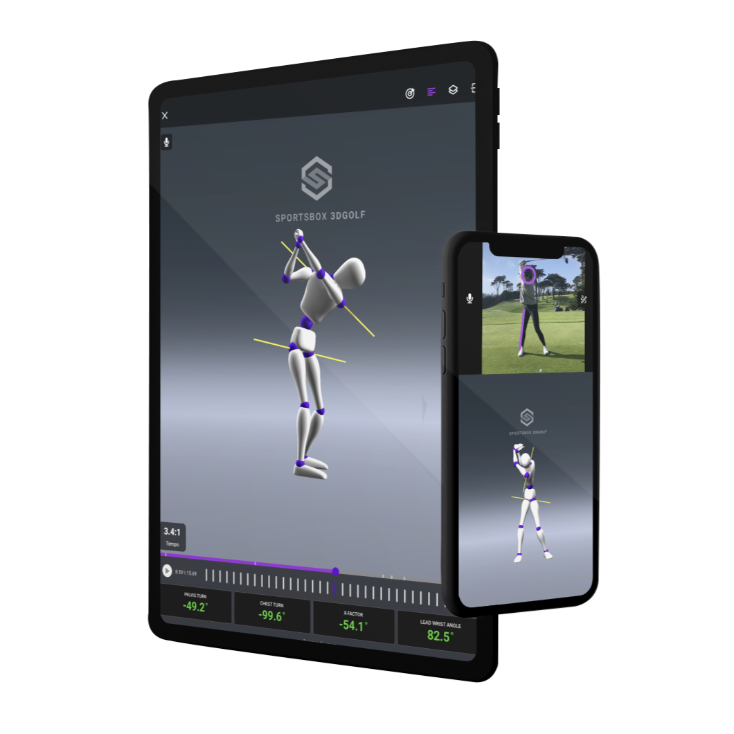 Sportsbox Mobile Bundle: GPOD Travel + 3D Player Annual + Swing Analysis